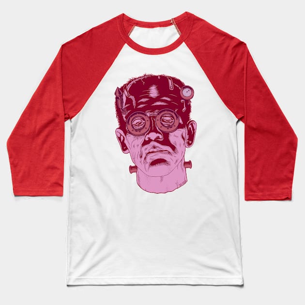 Franken-Berry Baseball T-Shirt by redlegger